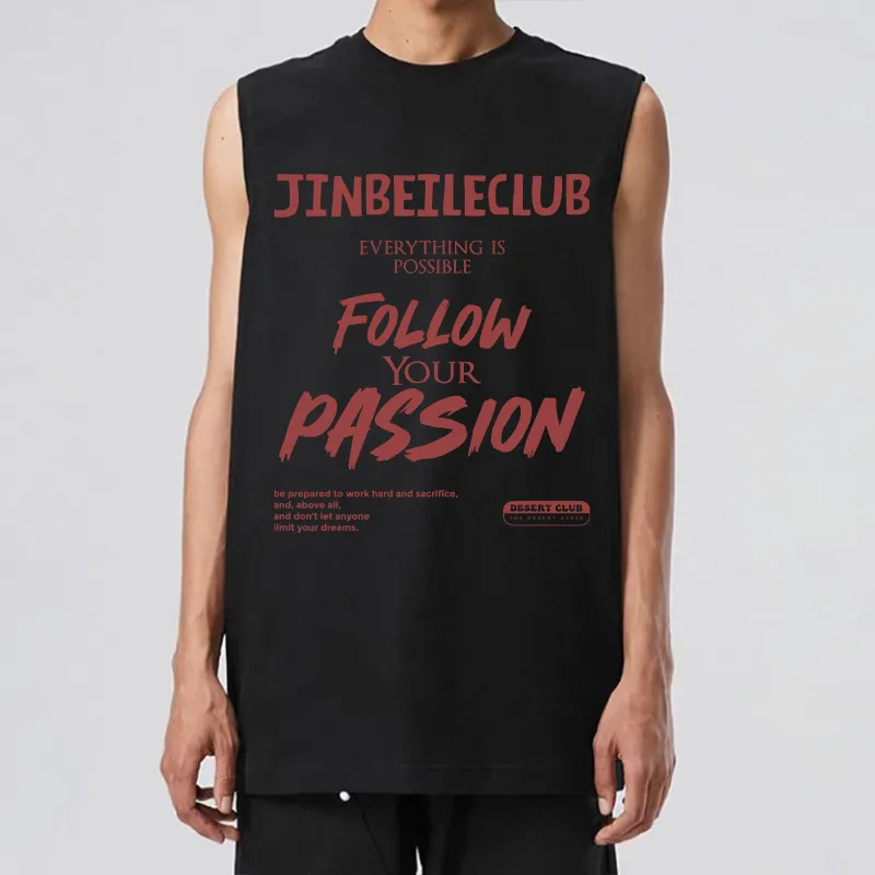 JINBEILE Tank Tops Unisex-2
