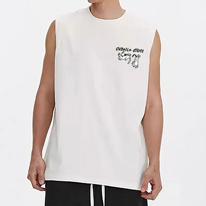 JINBEILE Tank Tops Unisex-7