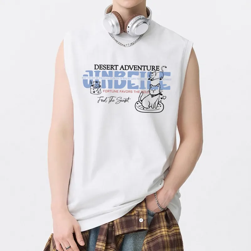 JINBEILE Tank Tops Unisex-6