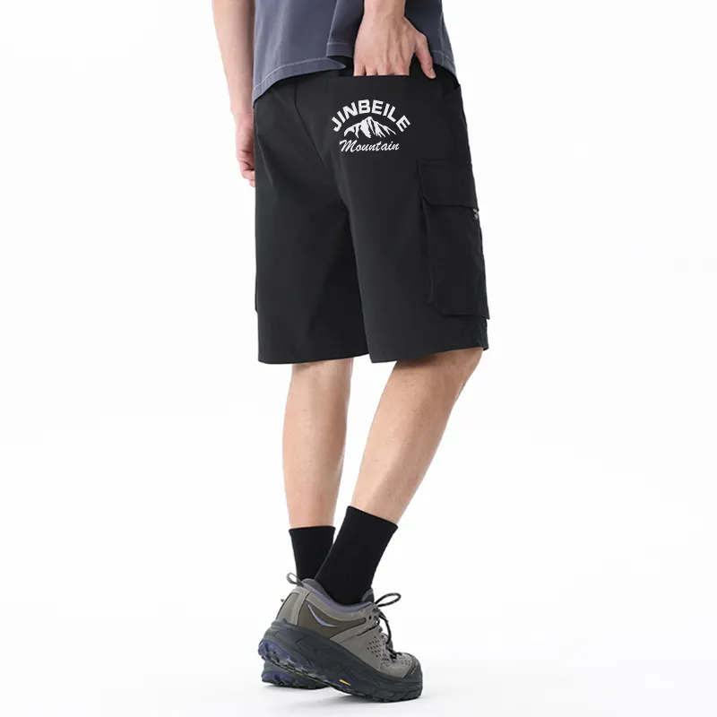 JINBEILE Cargo Shorts Unisex-3