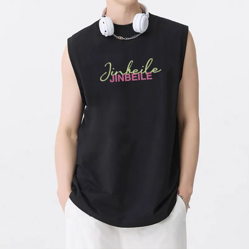 JINBEILE Tank Tops Unisex-3