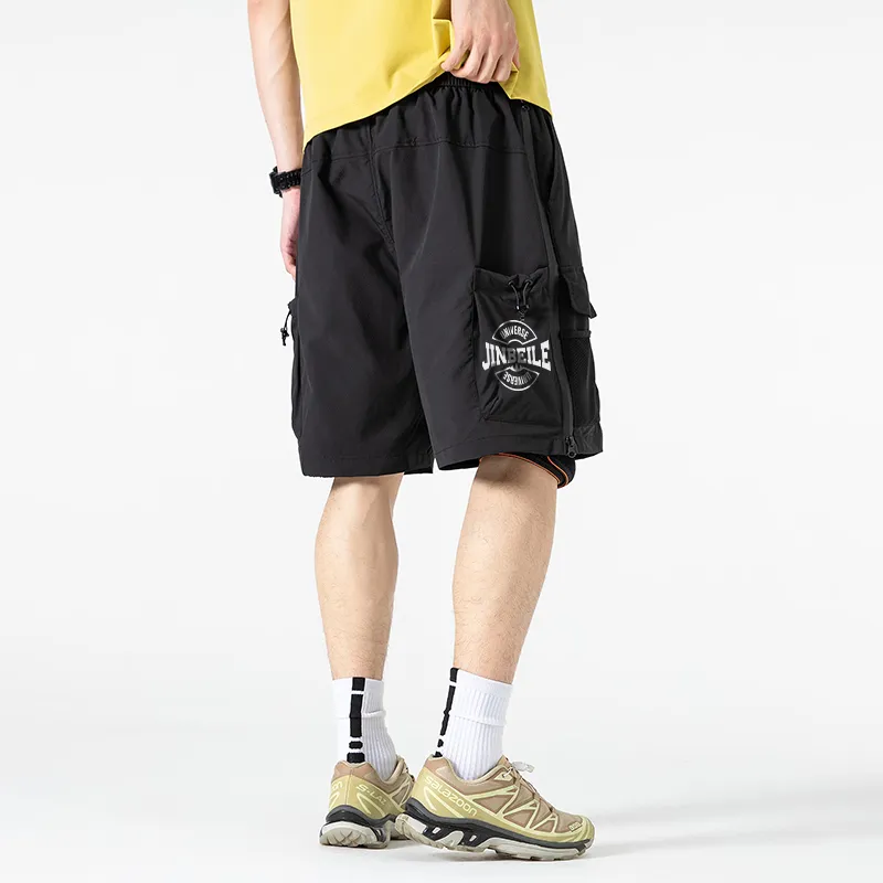JINBEILE Cargo Shorts Unisex-3