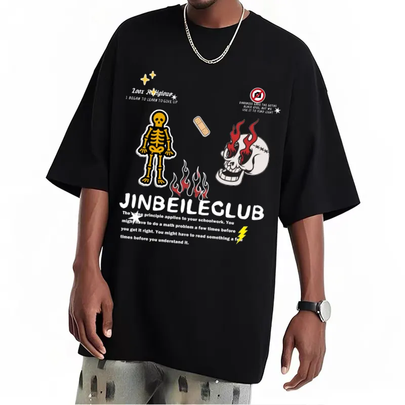 JINBEILE T Shirts Unisex-2