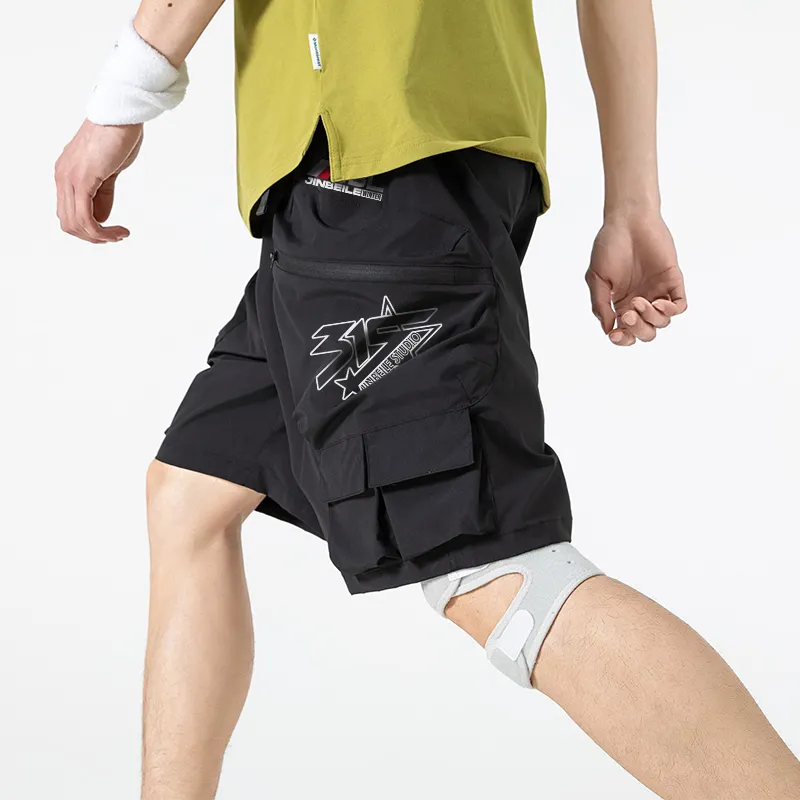 JINBEILE Cargo Shorts Unisex-11