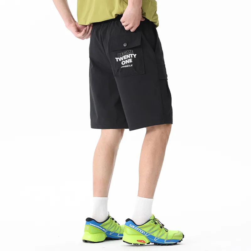 JINBEILE Cargo Shorts Unisex-3