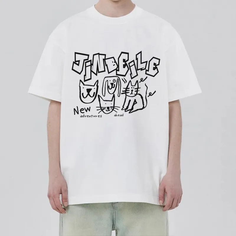 JINBEILE T-Shirts Unisex-6