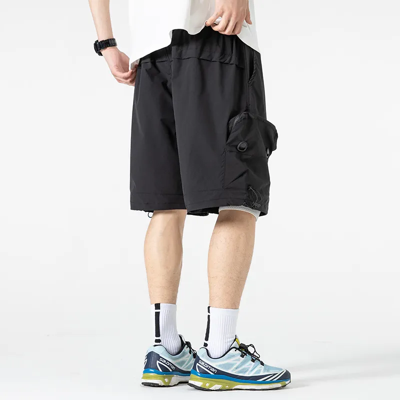 JINBEILE Cargo Shorts Unisex-11