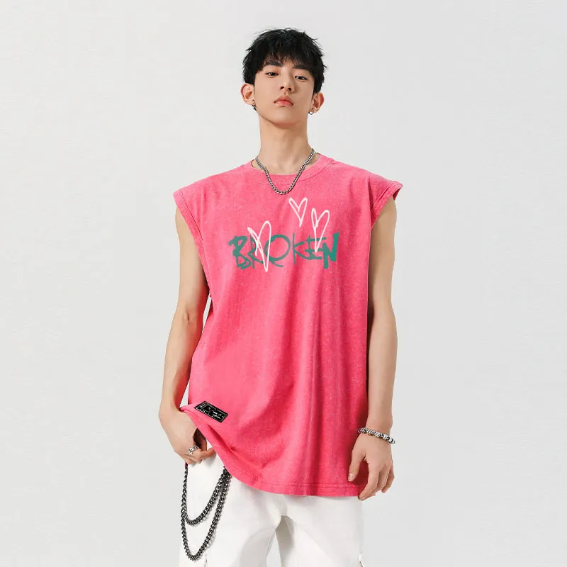 JINBEILE Tank Tops Unisex-6