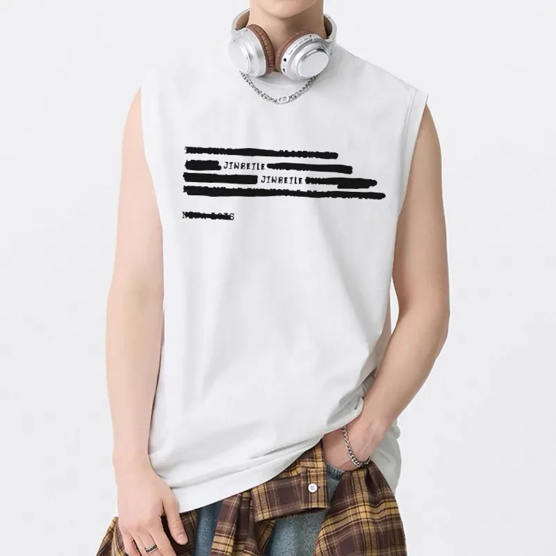 JINBEILE Tank Tops Unisex-2
