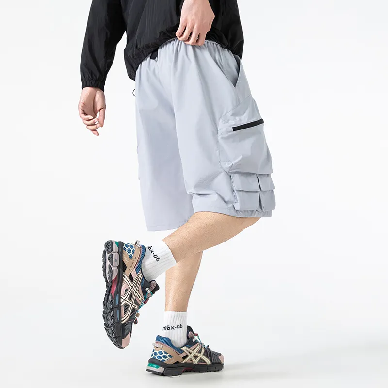 JINBEILE Cargo Shorts Unisex-3