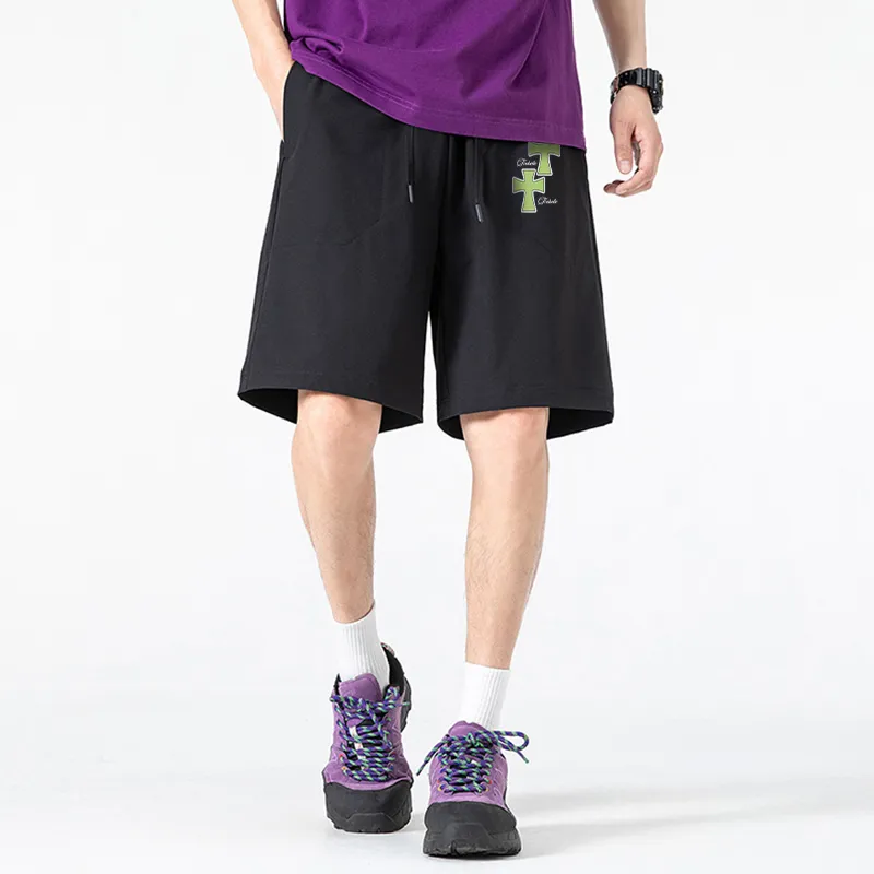 JINBEILE Casual Shorts Unisex-2