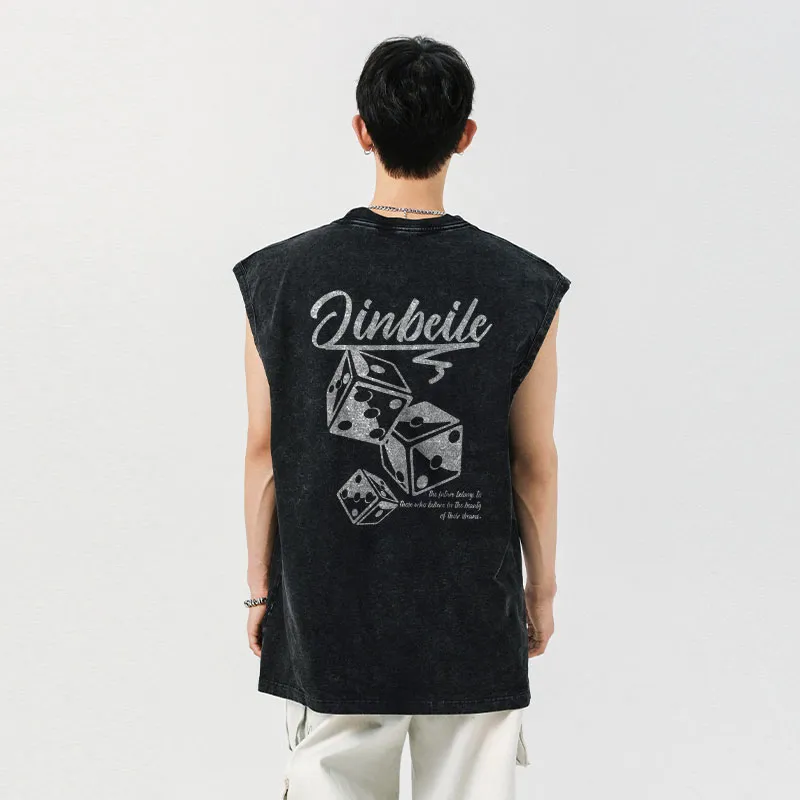 JINBEILE Tank Tops Unisex-2