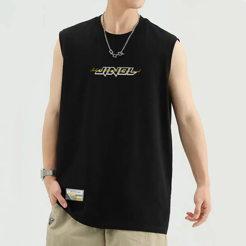 JINBEILE Tank Tops Unisex-2