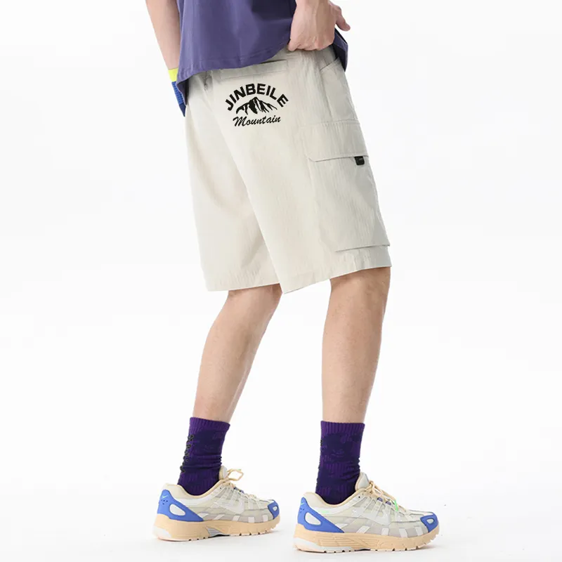 JINBEILE Cargo Shorts Unisex-11