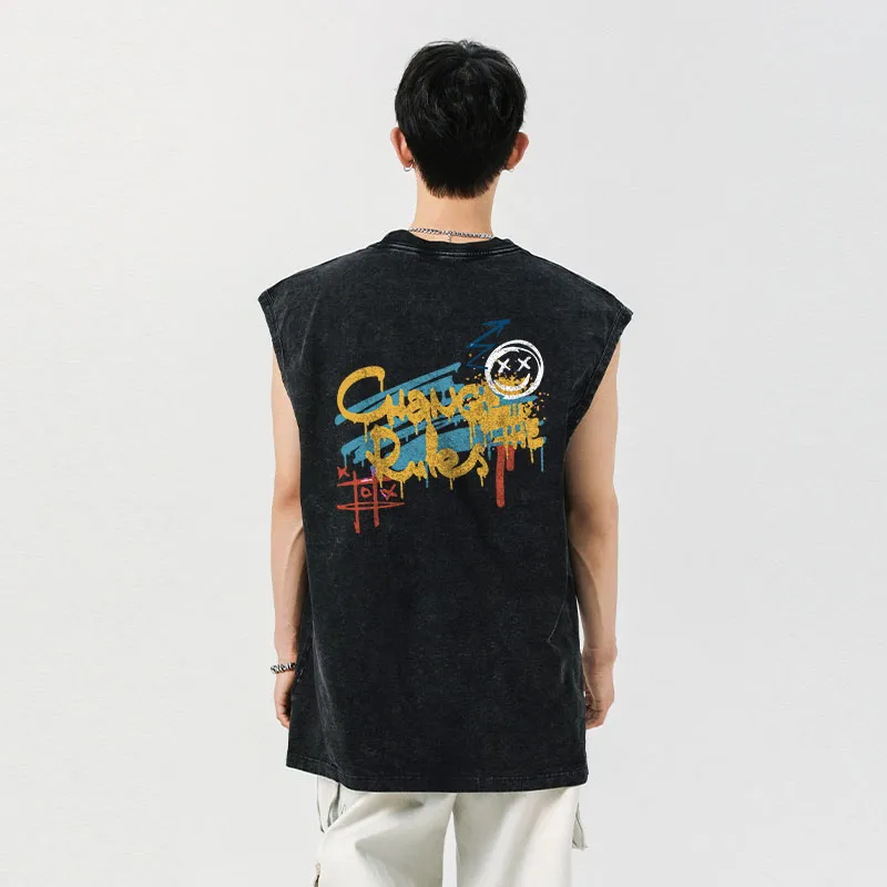 JINBEILE Tank Tops Unisex-2