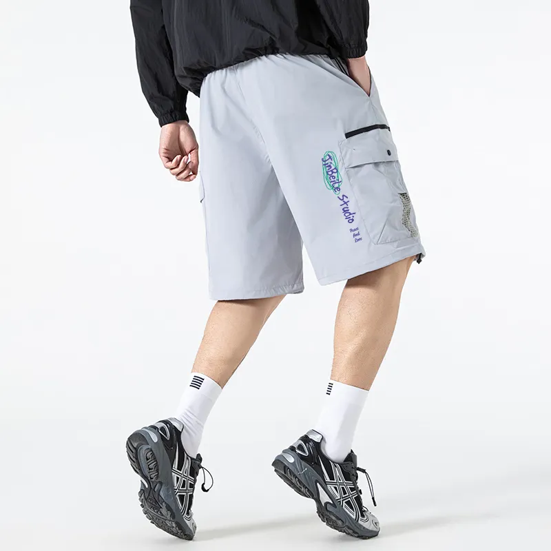 JINBEILE Cargo Shorts Unisex-3