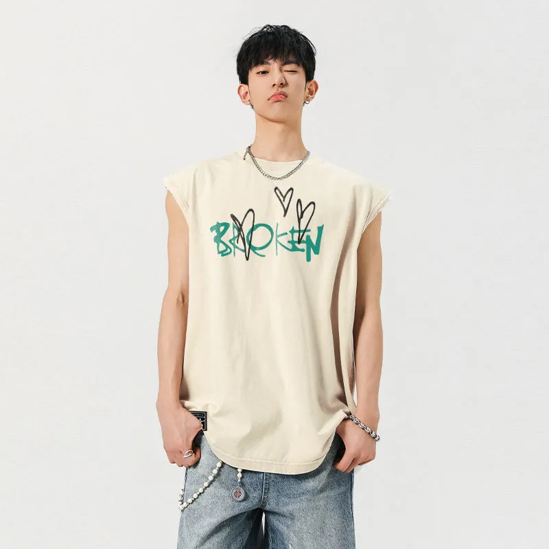 JINBEILE Tank Tops Unisex-11