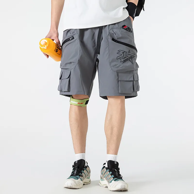 JINBEILE Cargo Shorts Unisex-6