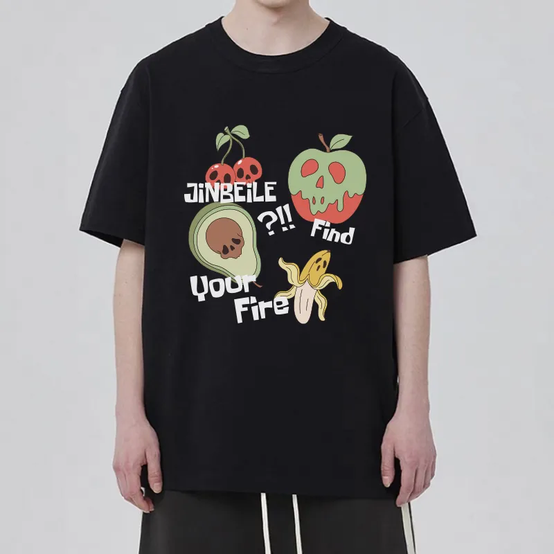 JINBEILE T Shirts Unisex-2