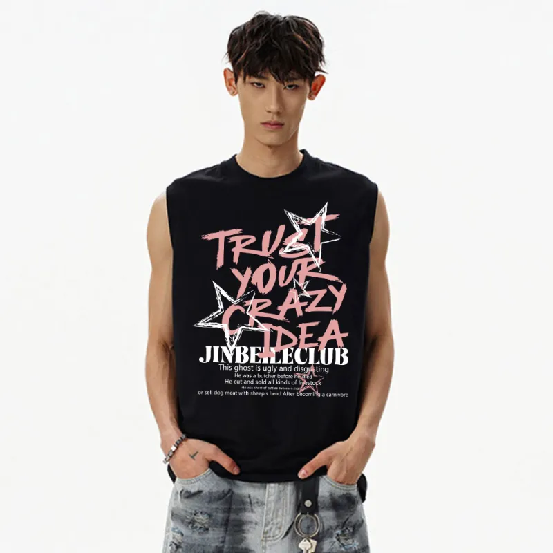 JINBEILE Tank Tops Unisex-2