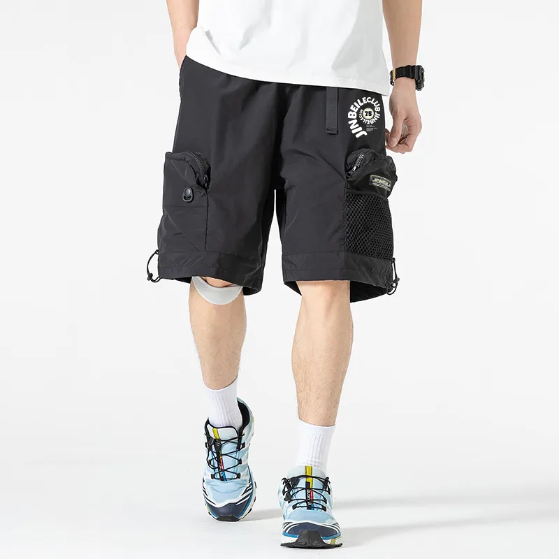 JINBEILE Cargo Shorts Unisex-10