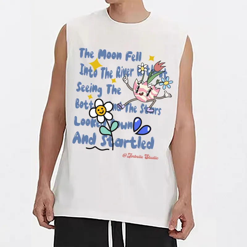JINBEILE Tank Tops Unisex-2