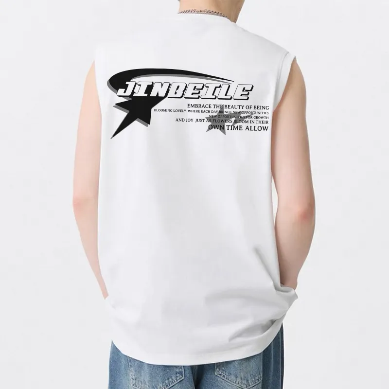 JINBEILE Tank Tops Unisex-2