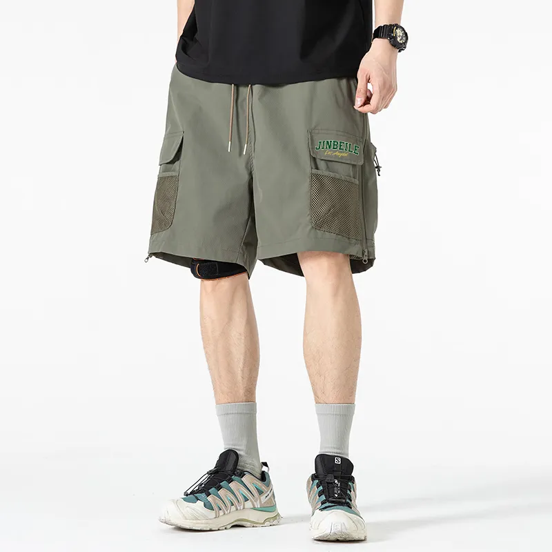 JINBEILE Cargo Shorts Unisex-10