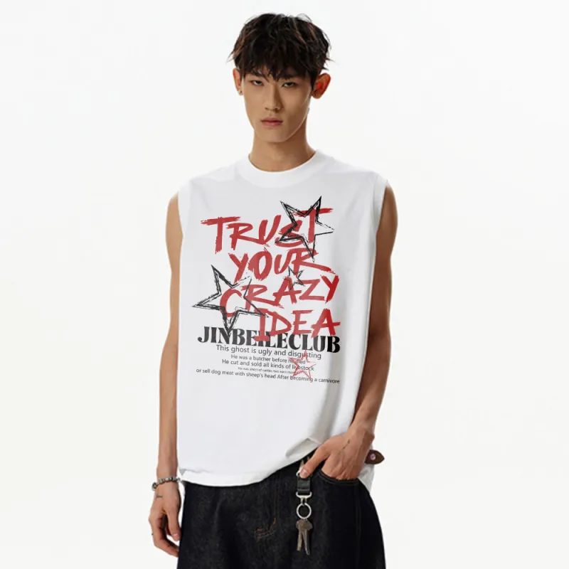 JINBEILE Tank Tops Unisex-5