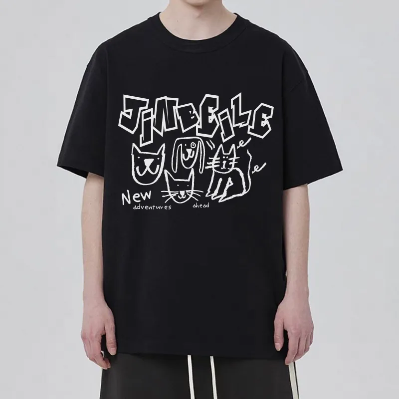 JINBEILE T-Shirts Unisex-2