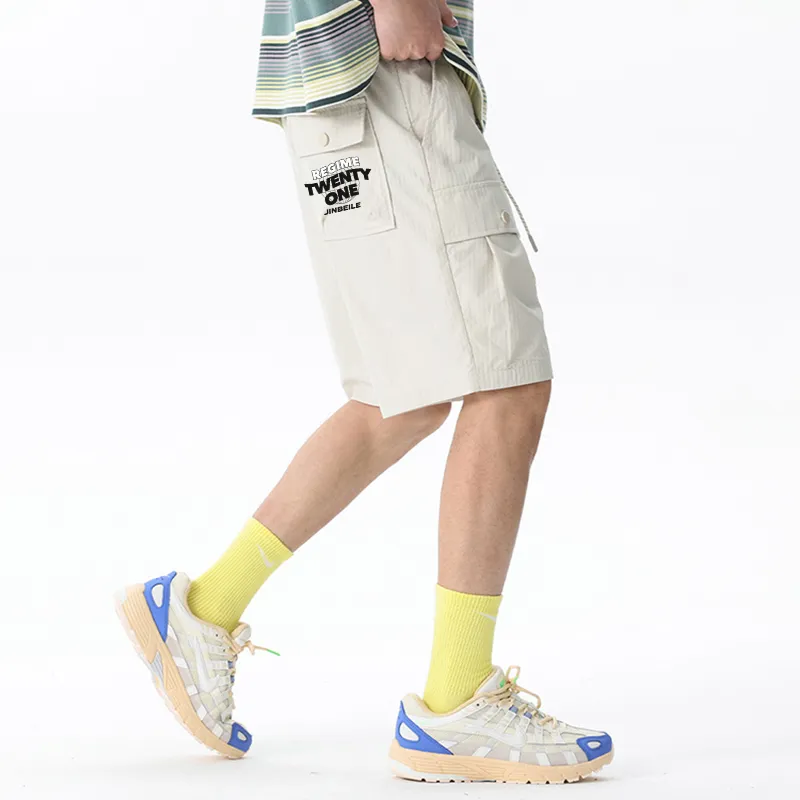 JINBEILE Cargo Shorts Unisex-7