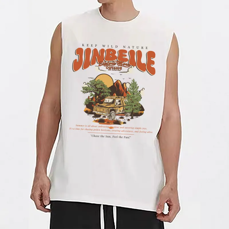 JINBEILE Tank Tops Unisex-6