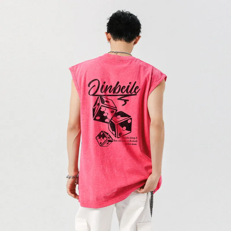 JINBEILE Tank Tops Unisex-6