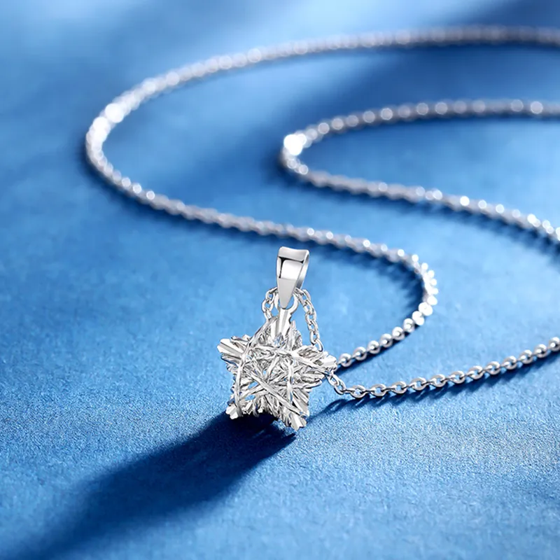 SINO GEM 925 Sterling Silver Necklaces Women's-8