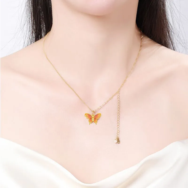 SINO GEM 925 Sterling Silver Necklaces Women's-4