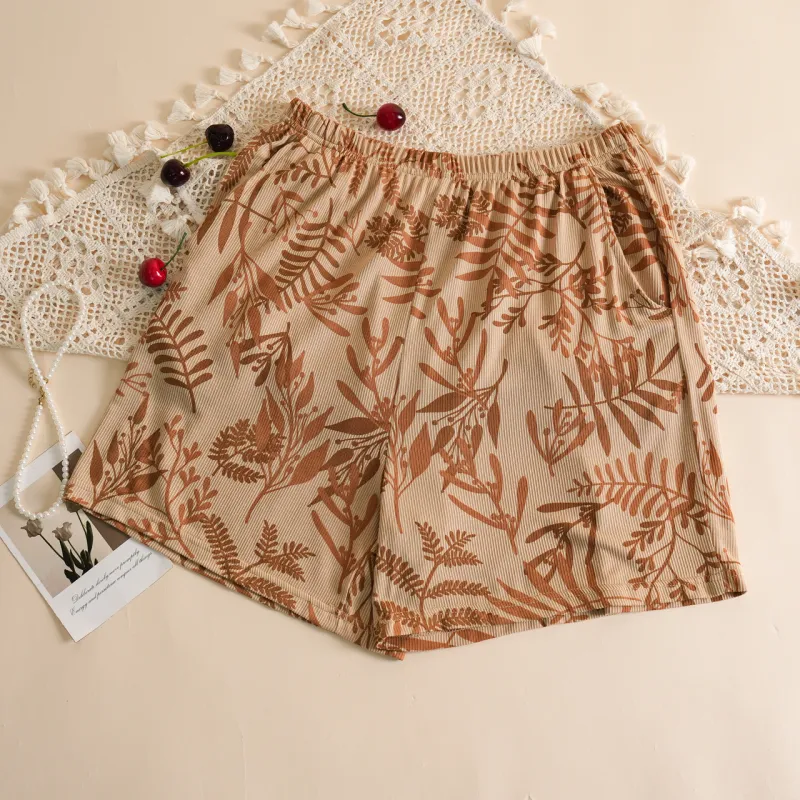 Dorame Pajama Pants Women's Khaki-2