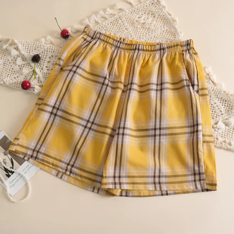 Dorame Pajama Set Women's Yellow-4