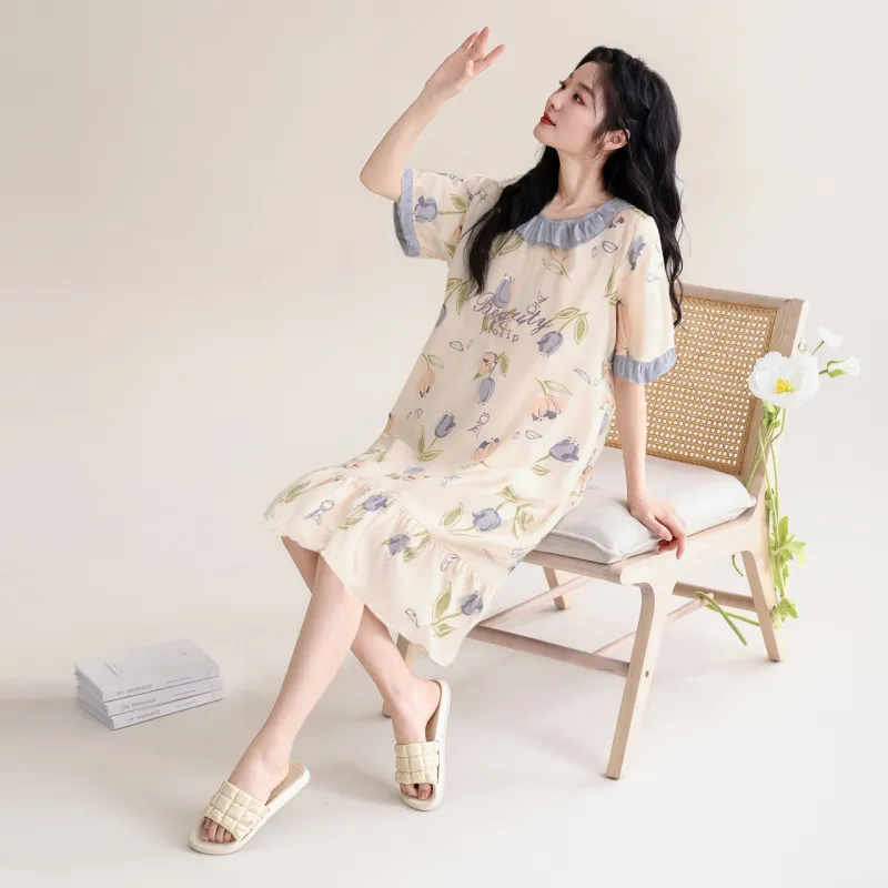 Dorame Women's Nightgowns-3