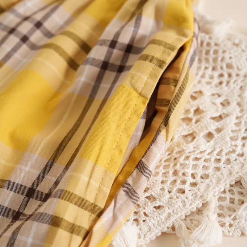 Dorame Pajama Set Women's Yellow-3