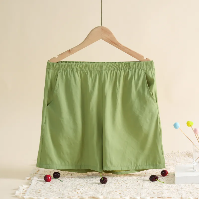 Dorame Pajama Pants Women's Green-1