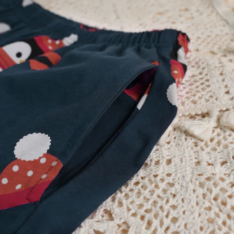 Dorame Pajama Pants Women's Royal Blue-5