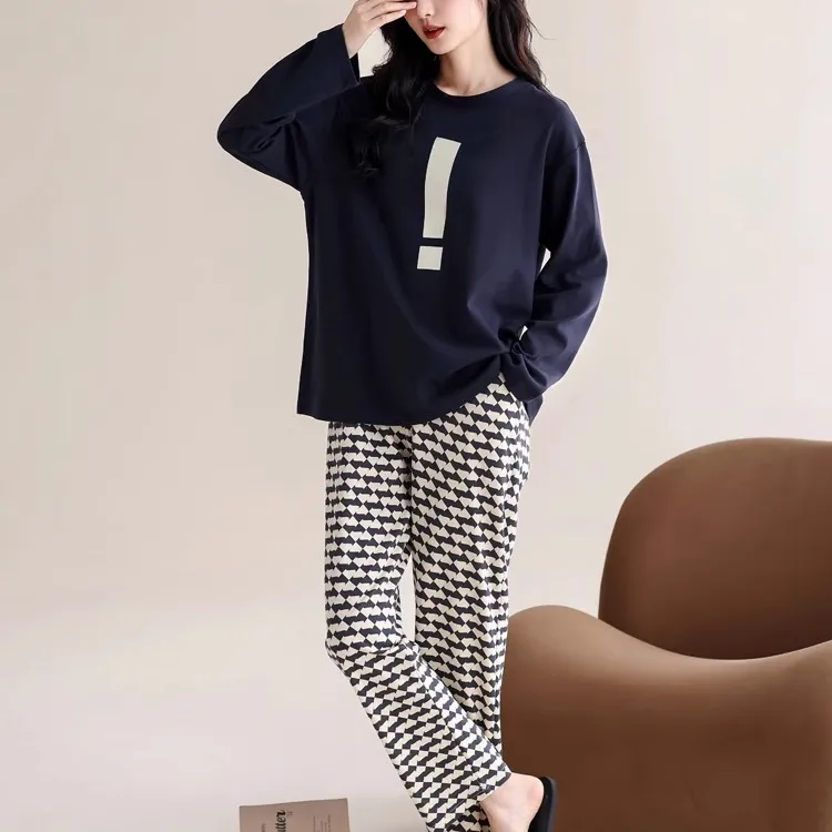 Dorame Pajama Set Women's Dark Blue-1