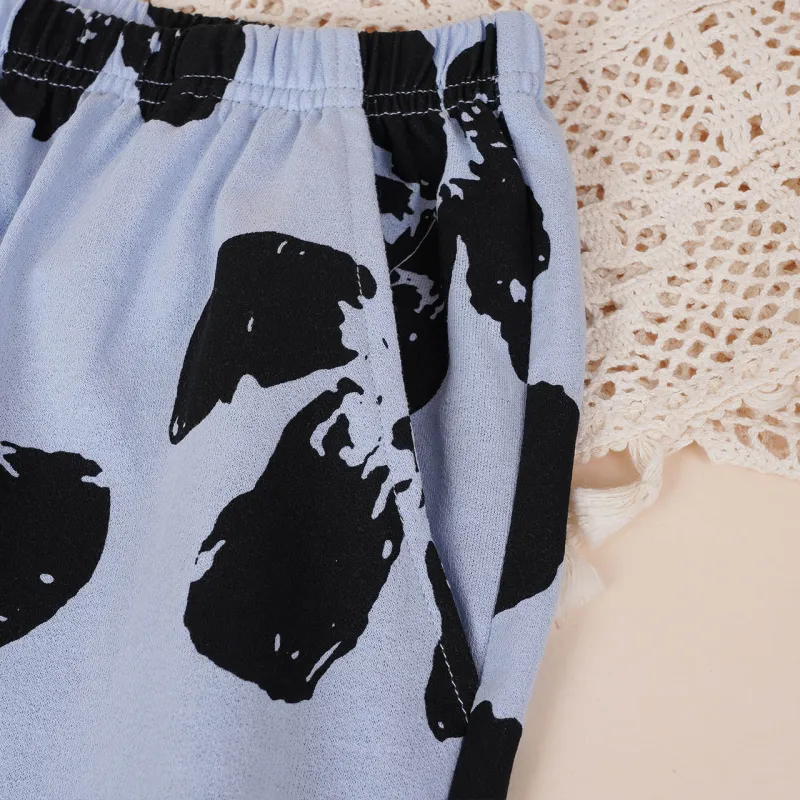 Dorame Pajama Pants Women's Light Blue-5