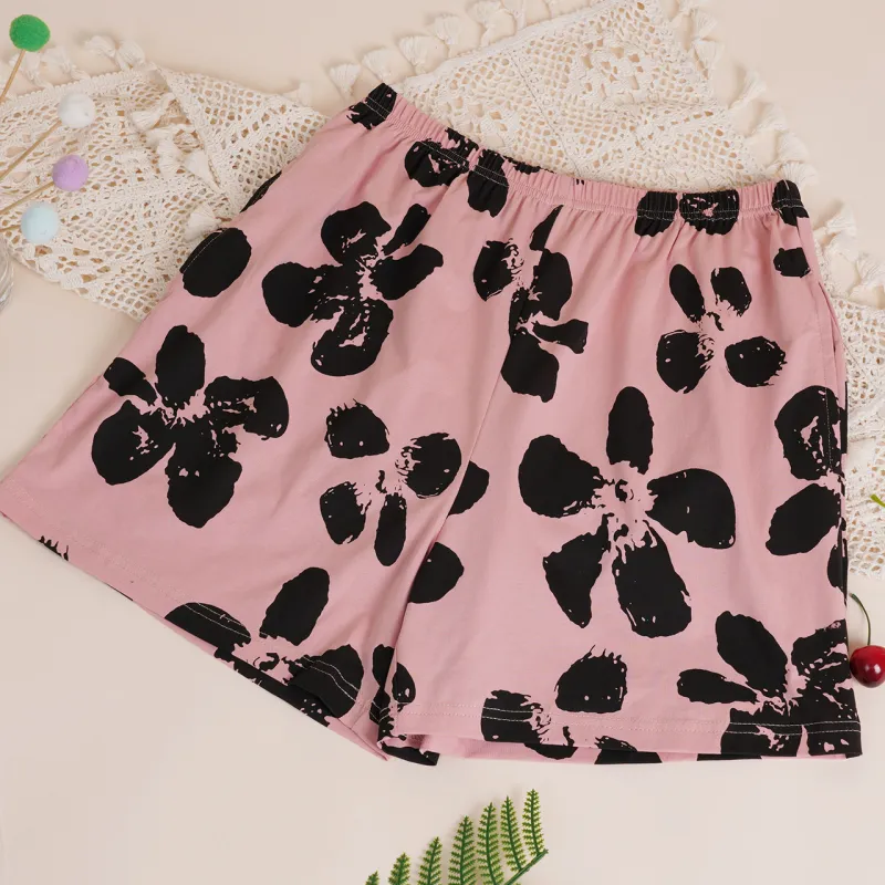 Dorame Pajama Pants Women's Pink-1