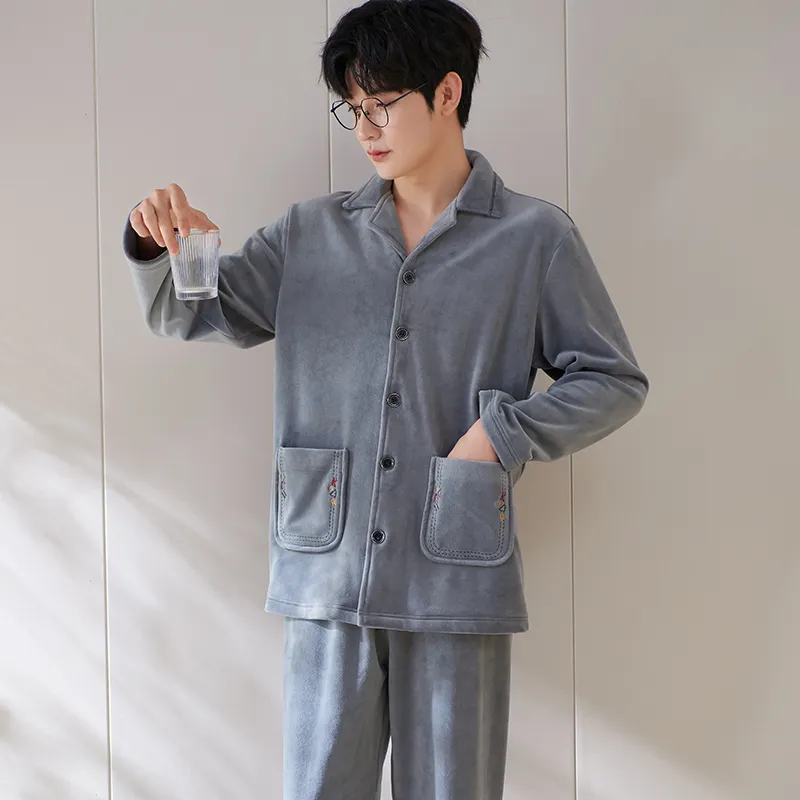 Sha Qian Men Pajama Sets-1