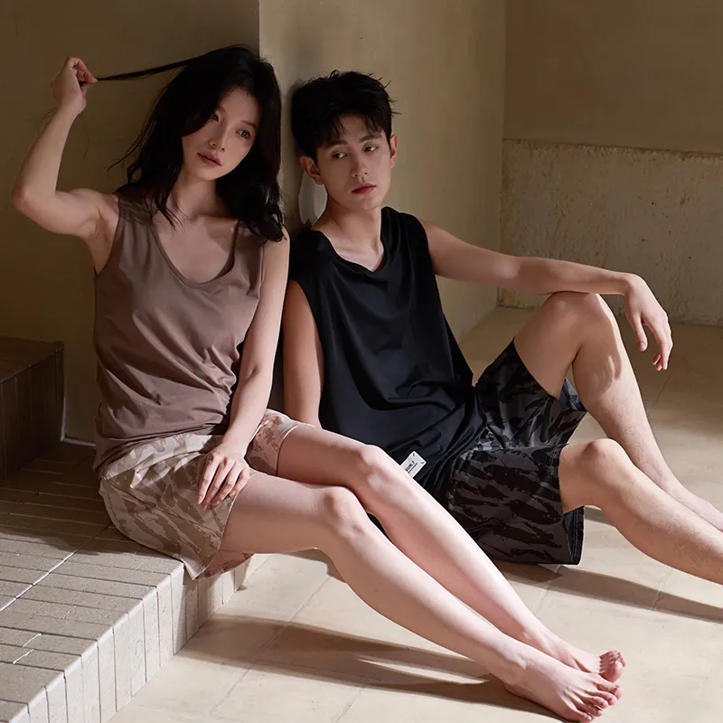Sha Qian Men Pajama Sets-5