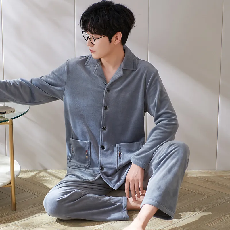 Sha Qian Men Pajama Sets-4