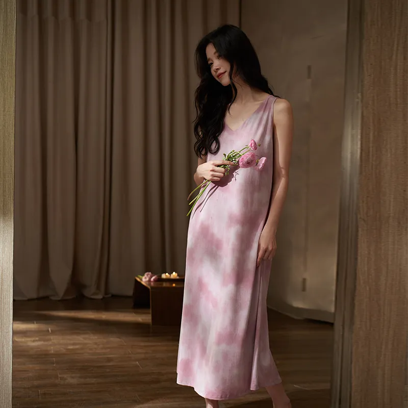 Sha Qian Women's Nightgowns-1