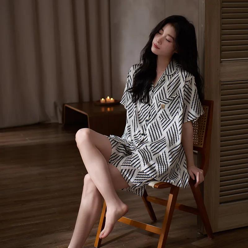 Sha Qian Women's Pajama Sets-1