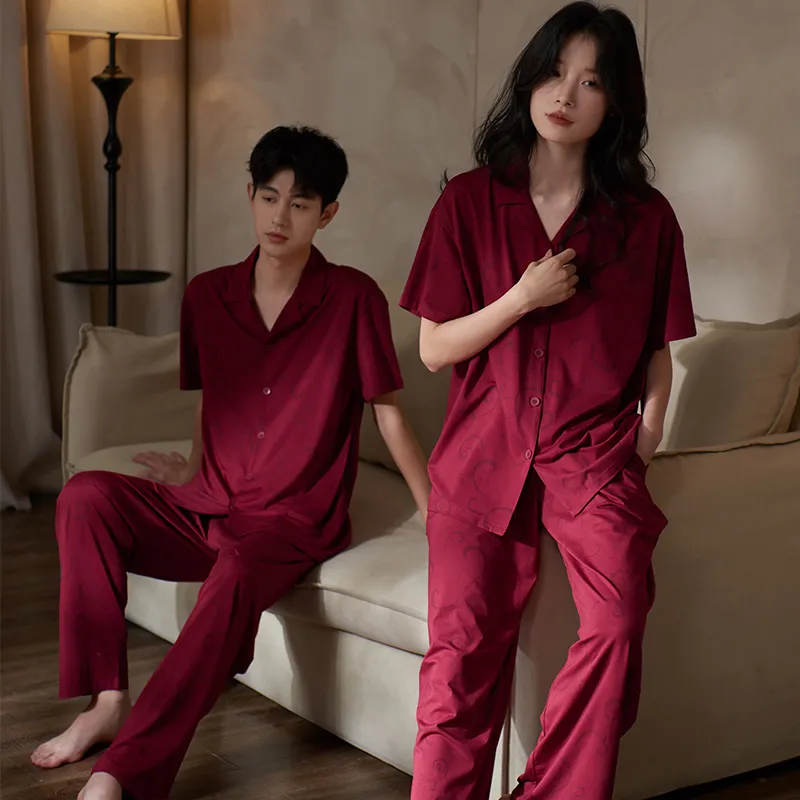 Sha Qian Men Pajama Sets-6